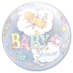 [27567] Bubble helium ballon Baby Shower