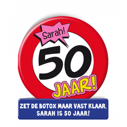 [7028510] Verkeersbord wenskaart Sarah