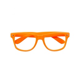 [02644] Party bril neon oranje