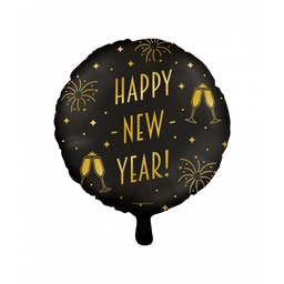 [7031817] Folie ballon Classy Party Happy New Year