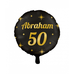 [7031818] Folie ballon Classy Party Abraham 50