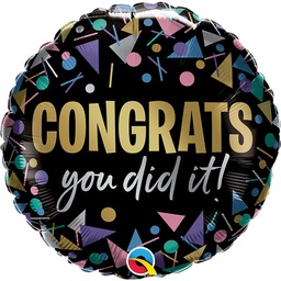[17490] Folie ballon Congrats You did it
