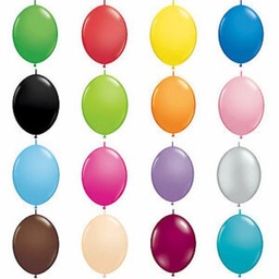 Ballonnen Quicklink 50st, diverse kleuren