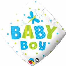 [14666] Folie helium ballon Baby Boy libelle