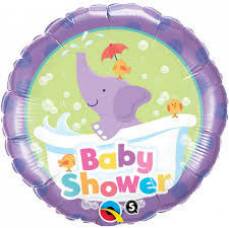 [13912] Folie ballon Baby Shower olifant