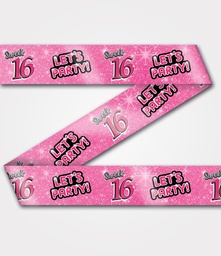 [7033043] Afzetlint Sweet 16 Let's Party