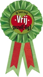 [410755] Rozet Vrijgezel(lig)