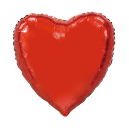[8998] Folie helium ballon Hart rood 92cm
