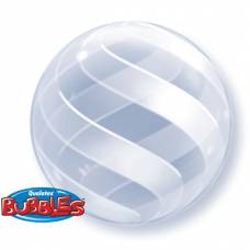 [15574] Bubble helium ballon Deco Swirl