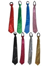 Stropdas Pailletten, diverse kleuren