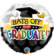 [93214] Folie ballon Congratulations hats
