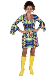 Party Jurk Jersey Groovy Colours