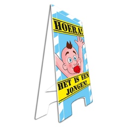 [7029516] Warning Sign Geboorte jongen