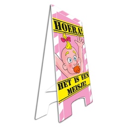 [7029517] Warning Sign Geboorte meisje