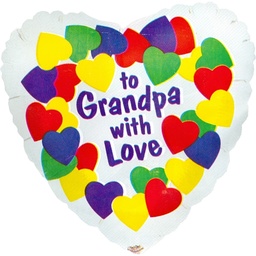 [13800] Folie ballon To Grandpa with Love