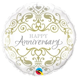 [36491] Folie ballon Anniversary Classic