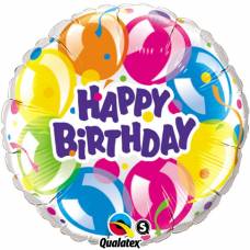 [78155] Folie ballon Happy Birthday balloon
