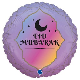 [78024] Folie helium ballon Eid Mubarak