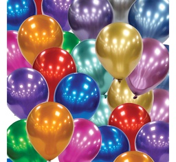 Ballonnen Metallic Q5 100st, diverse kleuren