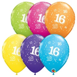 Ballonnen bedr Q11 5 st, div. leeftijden