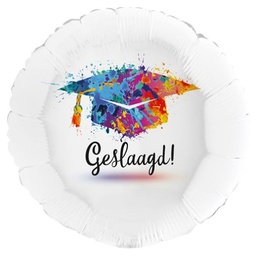 [78020] Folie helium ballon Geslaagd