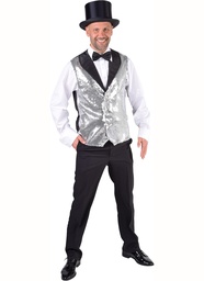 Gilet paillet lux