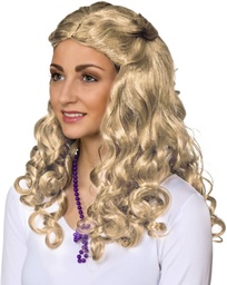 [32172.03] Pruik lang gekruld blond