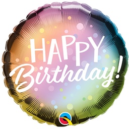 [88027] Folie ballon Happy Birthday met. o