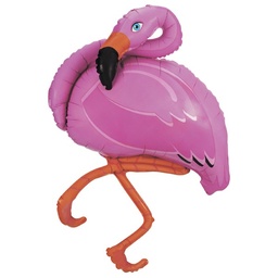 [15439] Folie helium ballon Shape Pink Flamingo