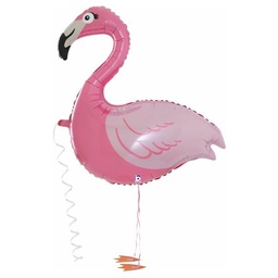 [18103] Folie helium ballon Airwalker Flamingo
