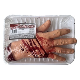 [94080] Bloederige afgehakte hand