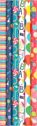 [6325] Inpakpapier 70x200 Birthday