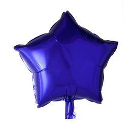 [8540] Folie helium ballon Ster paars