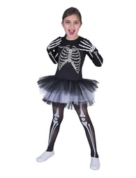 Luxe kinderkostuum Skeleton Suzy