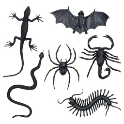 [74499] Griezelige Beesten, 6 stuks