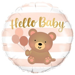 [26603] Folie helium ballon Hello Baby Beer