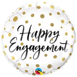 [57310] Folie ballon Happy Engagement