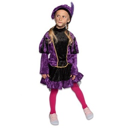 Piet jurkje met petticoat paars