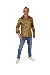 Hemd Folie Disco Goud