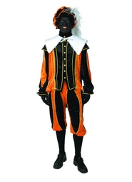 [0141-00S] Piet vdp luxe met cape bl/rd S