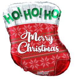 [89152] Folie helium ballon Ho Ho Ho