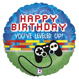 [36020] Folie ballon Happy Birthday Controller