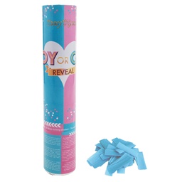 [66496] Confetti kanon 20 cm baby blauw
