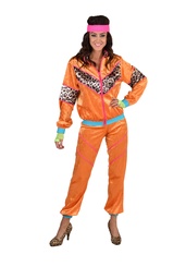 Joggingpak Dames 80's Oranje