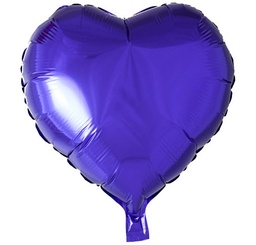 [8510] Folie helium ballon hart paars