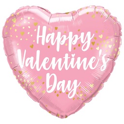 [24786] Folie helium ballon Valentine's Pink