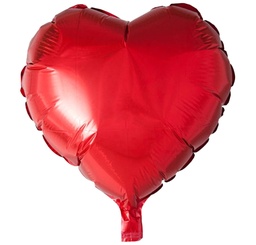 [8500] Folie helium ballon hart rood