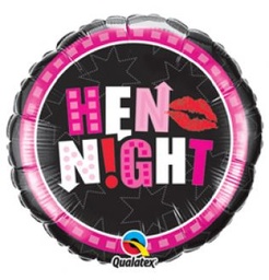 [14056] Folie helium ballon Hen Night