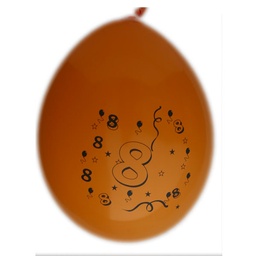 [10352] Ballonnen Bedr.8 jaar 10 st.