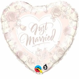 [31082] Folie helium ballon Just Married